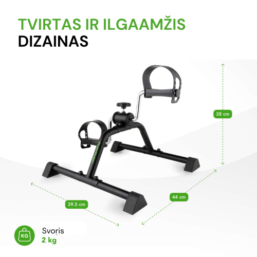 Mini Velotrenažöör Tunturi Mini Bike Basic, Black