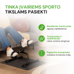 Mini Velotrenažöör Tunturi Mini Bike Basic, Black