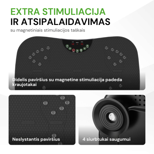 Vibratsiooniplatvorm Tunturi Cardio Fit V30 Vibration Plate