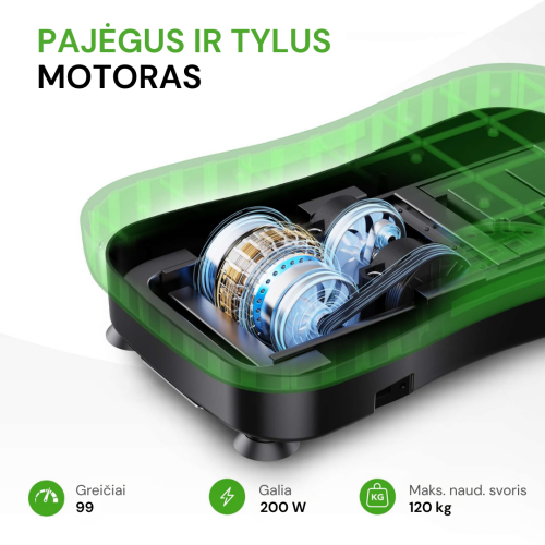 Vibratsiooniplatvorm Tunturi Cardio Fit V30 Vibration Plate