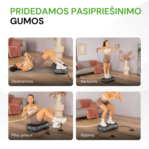 Vibratsiooniplatvorm Tunturi Cardio Fit V40 Vibration Plate