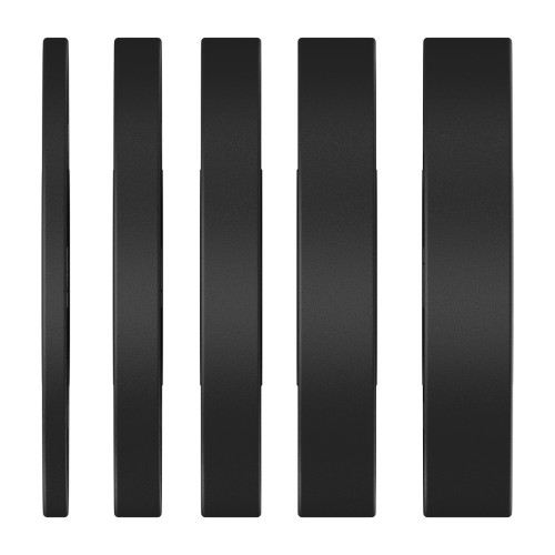 Raskuskettad TUNTURI Platinum Bumper Plate Black (5-25kg)