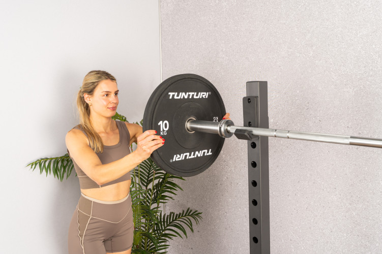 Raskusketaste komplekt TUNTURI Platinum Bumper Plate Black, 120kg