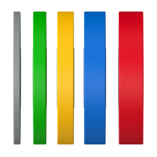 Raskuskettad TUNTURI Platinum Bumper Plate Colour (5-25kg)