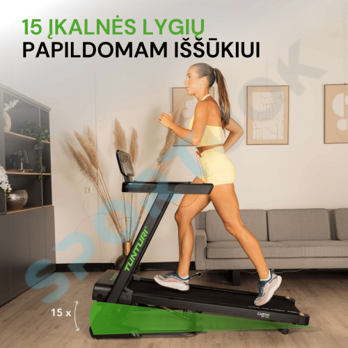 Jooksulint TUNTURI Cardio Fit T50 Treadmill + App