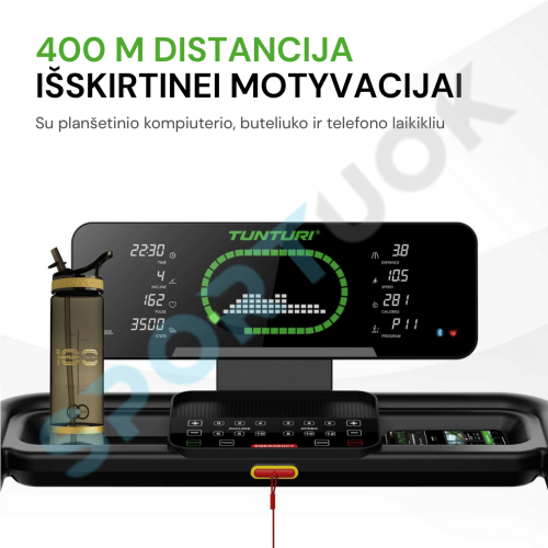Jooksulint TUNTURI Cardio Fit T60 Treadmill + App
