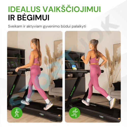 Jooksulint TUNTURI Cardio Fit T60 Treadmill + App