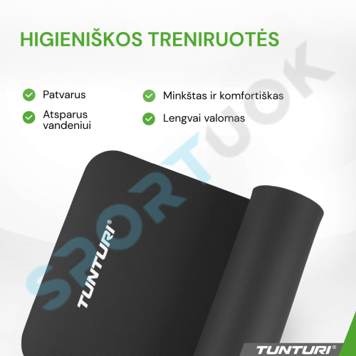 Joogamatt TUNTURI NBR Fitness Mat ilma kandekotita
