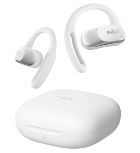 Shokz Open Fit Air Luusidega kõrvaklapid, Valge