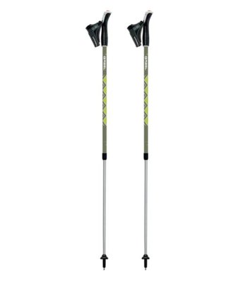 Gabel RITMO algusaasta käimiskepid, rohelised, 77-130 cm