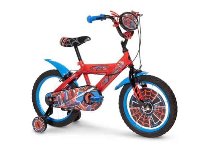 Huffy SPIDER-MAN 16" laste jalgratas, punane/sinine