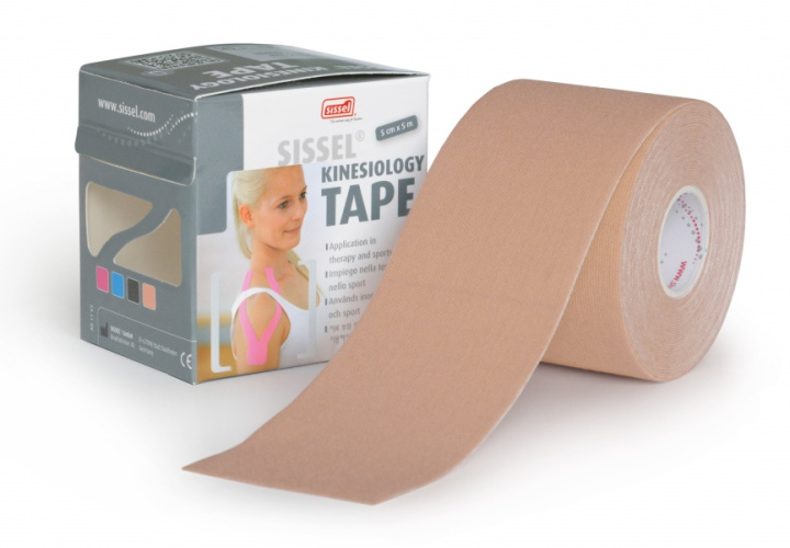 SISSELi kinesioloogiline teip, 5 cm x 5 m, keha värvi