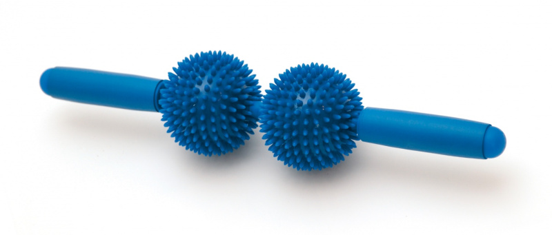 SISSEL® Spiky Twin Roller massager, sinine