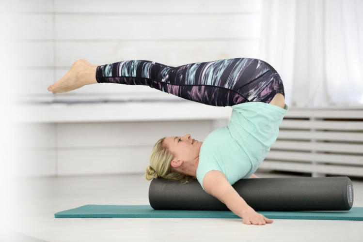 SISSEL® Pilates Roller Pro rull, 90 cm, hall