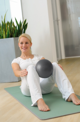SISSEL® Pilates pehme pall, 26 cm, hall