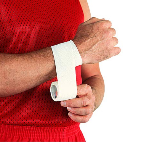 MUELLER® Eurotape Platinum sport tape, white, 3.8 cm X 11.43 m -> MUELLER® Eurotape Plaatina sporditeip, valge, 3.8 cm X 11.43 m