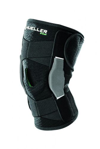MUELLER® elastiga põlve toestus külgsuunaliste tugevdustega