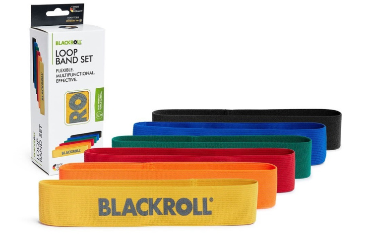 Blackroll® Elastiliste vastupanu paelte komplekt (6 tk)