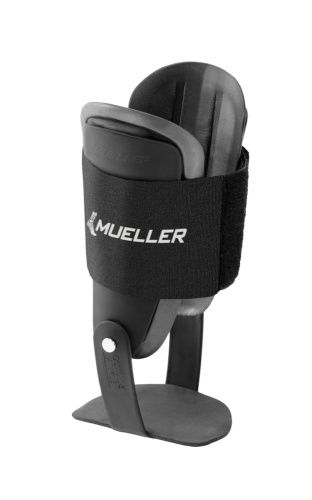 Mueller® Lite™ silikoonist pahkluutoru, must