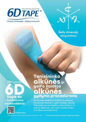 6D kips randmekondidile, (6 tk) koos pehme materjaliga