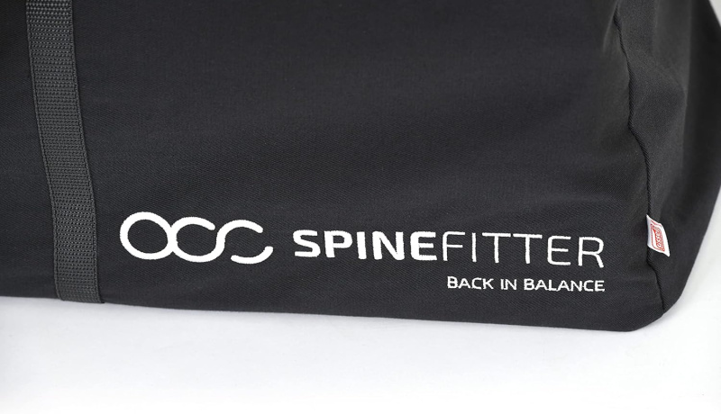 SISSEL® kotkas Spinefitter treeningseadmetele, must