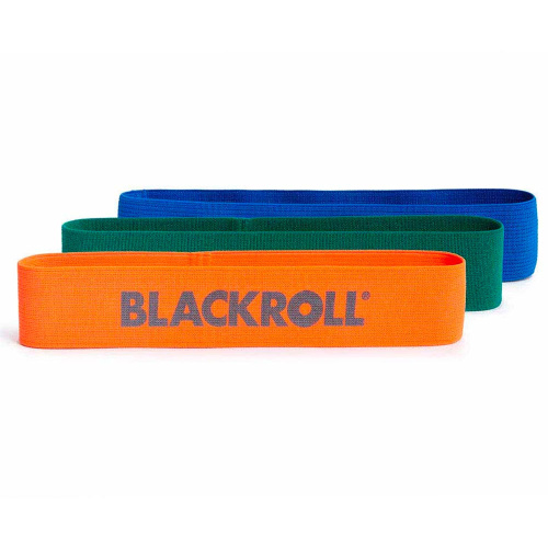Blackroll® elastini vastupanuuga, must