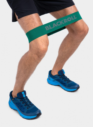 Blackroll® elastini vastupanuuga, must