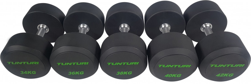 Hantlite komplekt TUNTURI PU 2-42 KG