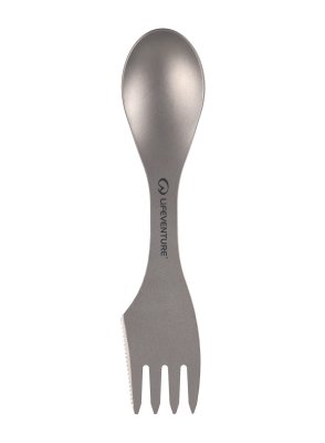 Titaniumist lusikas-kahvel Lifeventure Titanium Spork