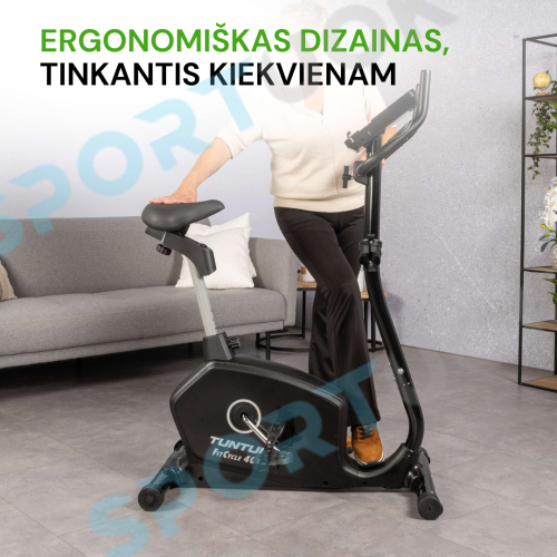 Treeningratas Tunturi FitCycle 40i Ergometer Exercise Bike + Premium TUNTURI Routes