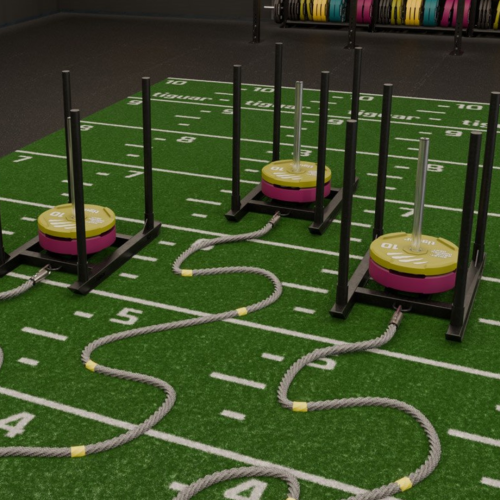 Jõukelgu tross Tiguar Battle Rope 3,8 cm x 15 m 4RACE