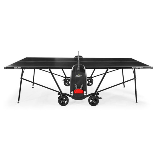 Pingpongi laud Court Spinner Outdoor Table, 4 mm, must