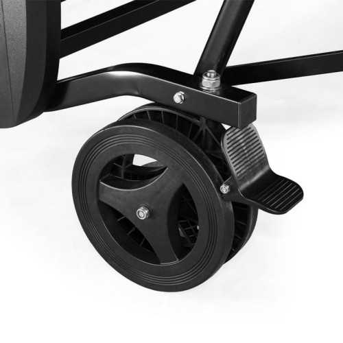 Pingpongi laud Court Spinner Outdoor Table, 4 mm, must