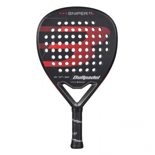 Padelireket BULLPADEL SNIPER 2.0 POWER BLACK 2026 PADEL RACKET