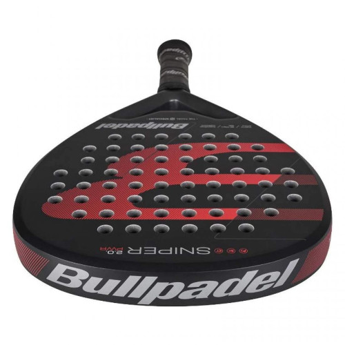 Padelireket BULLPADEL SNIPER 2.0 POWER BLACK 2026 PADEL RACKET
