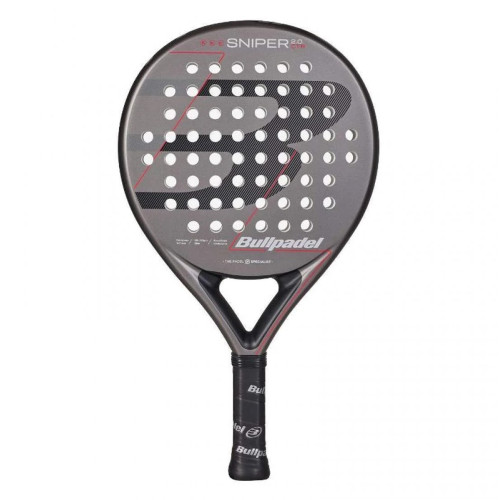 Padelireket BULLPADEL SNIPER 2.0 CONTROL DARK GREY 2026 PADEL RACKET