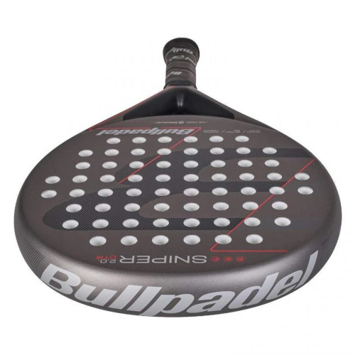 Padelireket BULLPADEL SNIPER 2.0 CONTROL DARK GREY 2026 PADEL RACKET