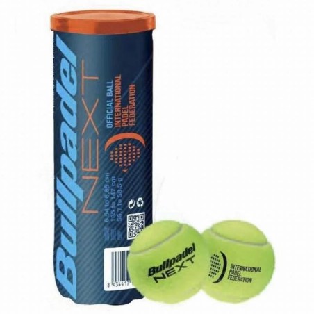 Padeli pallid BULLPADEL FIP NEXT PADEL BALLS 3 vnt