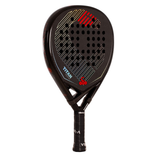 Padelireket VIBOR-A TITAN 3K BLACK RACKET PADEL