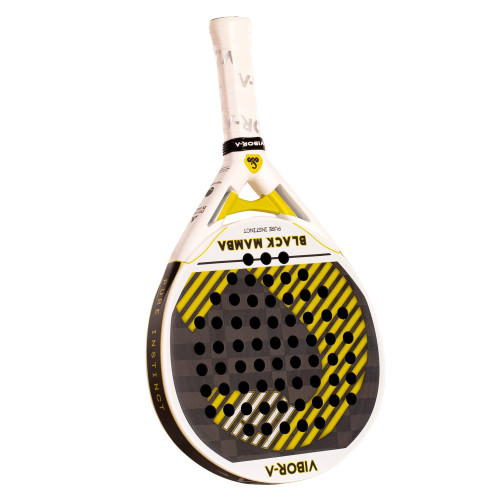 Padelireket VIBOR-A BLACK MAMBA EVO PRO WHITE RACKET PADEL