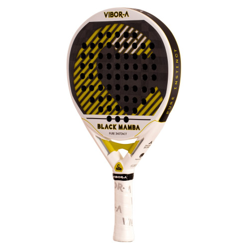 Padelireket VIBOR-A BLACK MAMBA EVO PRO WHITE RACKET PADEL