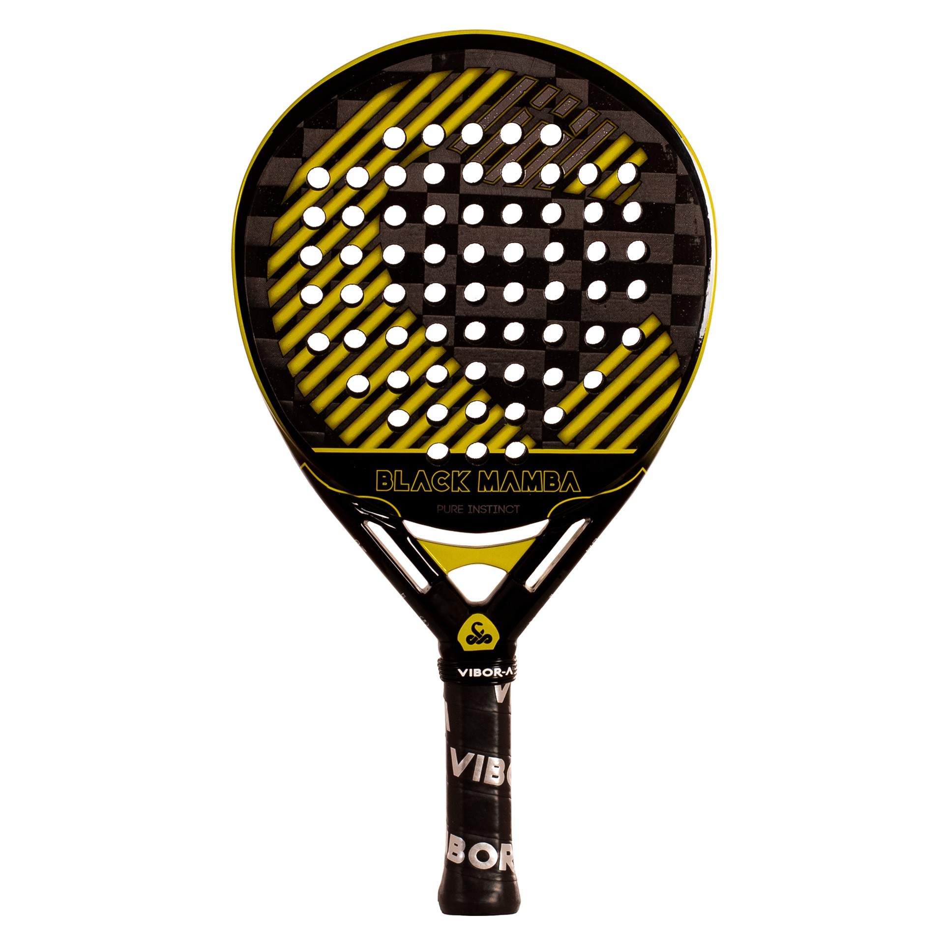 Padelireket BLACK MAMBA VIBOR-A EVO PRO BLACK PADEL RACKET