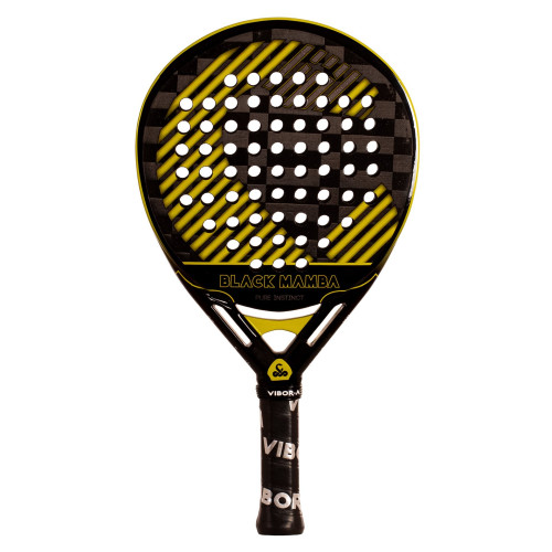 Padelireket BLACK MAMBA VIBOR-A EVO PRO BLACK PADEL RACKET