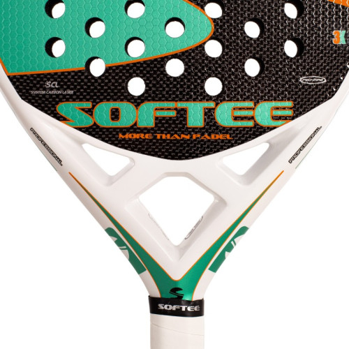 Padeli reket Softee Freezer Carbon 3K Green SFT