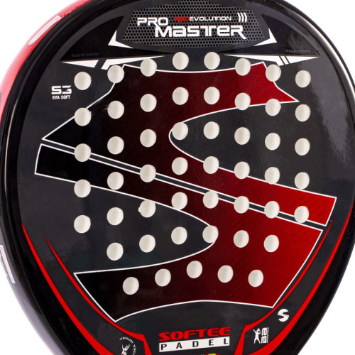 Padelireket Softee Pro Master Evolution Red