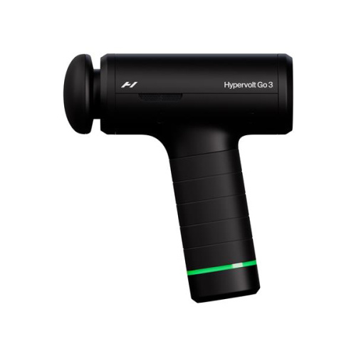 Hyperice Hypervolt Go 3 massaažipüstol, must