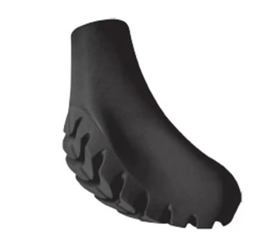 Põhjapoolse käimise keppide otsad Walking Pad XXL Hard 05/27, mustad