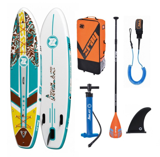 SUP laud Zray Graffiti Teal 305x84x15 cm 34247