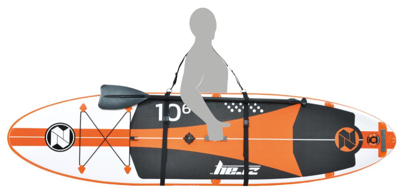 Zray kajaki või SUP-i kandmiserihm