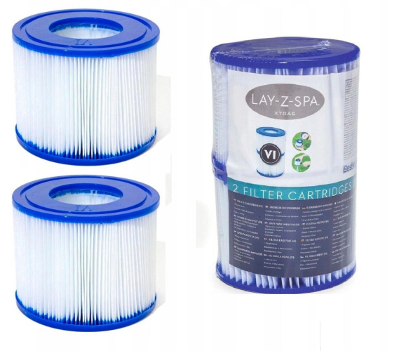 Bestway filter Lay-Z-Spa jaoks, Twin Pack, tüüp IV pump 60311